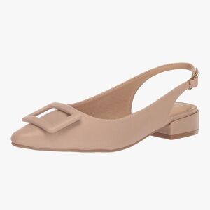 Chinese Laundry Tan Slingback Flats